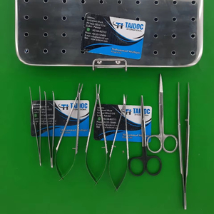 Kit d'instruments chirurgicaux manuels en acier inoxydable de qualité supérieure, approuvé CE ISO13485, Classe I Taidoc TID 78666 - Product Image 1