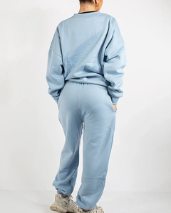 Nuevo Conjunto Deportivo para Mujer de Alta Calidad, Estilo Urbano y para Gimnasio, Transpirable, 100% Algodón, MOQ Bajo - Product Image 3