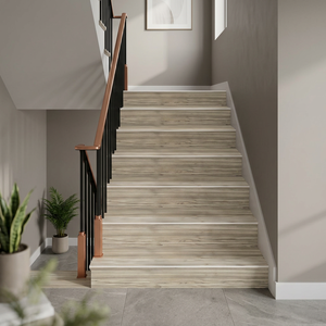 Azulejos de Porcelana Vistaar de 11 mm de Espesor con Acabado Metálico Imitación Mate, 200x1200 mm, Antideslizantes y Duraderos para Escaleras - Product Image 6