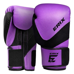 Gants de boxe en cuir de haute qualité personnalisés pour hommes et femmes, adaptés à l'entraînement, au sparring, au MMA, au kickboxing et au Muay Thai - Product Image 4