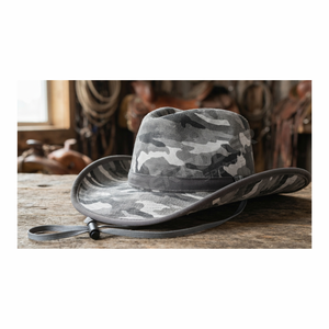 Professional Seller Adjustable Camouflage Cowboy <b>Hat</b> Outdoor Sun Protection Wide Brim Unisex Adult Spring <b>Summer</b> Casual Style - Product Image 6