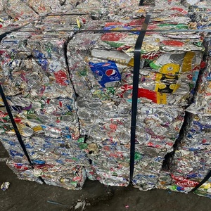 Déchets d'aluminium de canettes de boisson usagées propres UBC 99,99% Matière recyclée déchiquetée Prêt pour la France Modèle 14521 280g Vente en gros - Product Image 1
