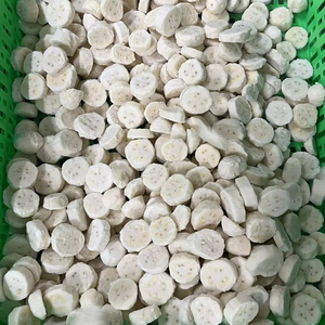 Approvisionnement en gros de bananes mûres congelées IQF, morceaux de bananes fraîches provenant d'usines vietnamiennes, OEM, marque privée disponible - Product Image 1