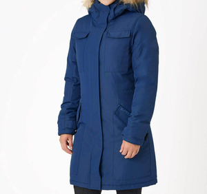 Chaqueta Parka Reversible Impermeable y Aislada para Mujer, Deportiva, con Capucha y Forro de Piel, a Prueba de Viento, Casual, Proveedor de Fábrica OEM ODM - Product Image 6