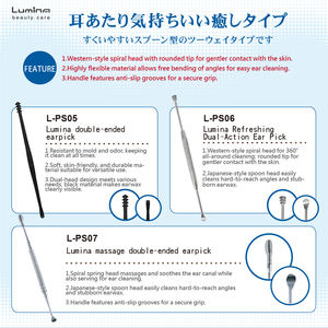 Cure-oreilles double-embout antidérapant pour massage, facile à nettoyer, vente en gros pour la distribution au détail - Product Image 4