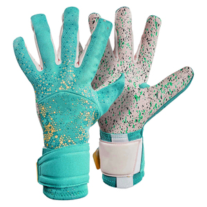 Gants de gardien de but professionnels, haute adhérence, paume en latex allemand, avec logo personnalisé, respirants, pour entraînement et matchs de football - Product Image 4