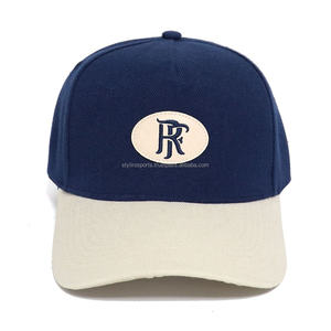 Nouveau design personnalisé à chaud casquettes de baseball en coton pour adultes à 5 panneaux avec logo brodé en 3D chapeaux de sport pour hommes et femmes - Product Image 1