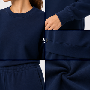 เสื้อสเวตเชิ้ตผู้หญิงเนื้อผ้านุ่ม สวมใส่สบาย ทรงหลวม ดีไซน์ทันสมัย คุณภาพผ้าทนทาน ให้ความอบอุ่น ใส่ได้ทุกวัน เหมาะสำหรับผู้หญิงยุคใหม่ - Product Image 6