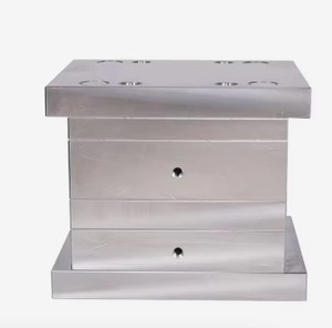 Plaque de montage en aluminium usinée CNC de haute précision avec trou central |   Composant industriel personnalisé - Product Image 4