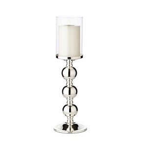 Candelabro de Metal Plateado para Fiestas y Otros Eventos, Portavelas Decorativo de Gran Tamaño para Decoración del Hogar - Product Image 6