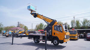 HOWO 23M, 27m, <span class=keywords><strong>30M</strong></span>, แพลตฟอร์มการทำงานทางอากาศรถบรรทุกถังเก็บเชอร์รี่ - Product Image 2