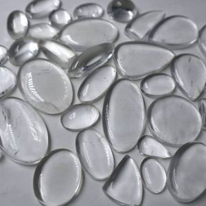 Venta al por Mayor de Cabujones de Cuarzo Cristalino, Elegantes Piedras Preciosas Naturales, Colección Premium de Cuarzo Transparente para Joyería - Product Image 2