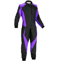 Traje de Carreras de Karting de Cuero Premium de Diseño Personalizado |   Camiseta de Karting de Alta Calidad, Transpirable, Ignífuga, de Secado Rápido, Talla Grande