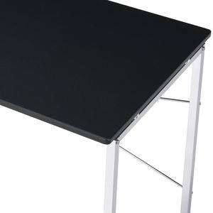 โต๊ะเครื่องแป้งเทนโนสสีดำและโครเมียม - Product Image 4