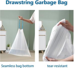 ถุงขยะ ถุงขยะแบบมีเชือกผูก ถุงพลาสติกแบบติดผนัง ถุงใส่ขยะ - Product Image 4