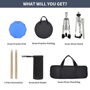 ชุดกลองไฟฟ้าขนาดกะทัดรัด Max Kit พร้อมแผ่นตาข่ายแบบเงียบ, กลองสแนร์แบบสองโซนขนาด 10 นิ้ว, บลูทูธ, เสียง BFD มากกว่า 440 แบบ, Drumeo - Product Image 3