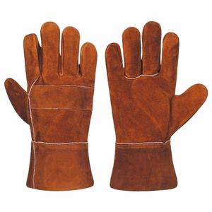 Guantes de Trabajo de Cuero JNM SAFETY de Primera Calidad, Guantes Industriales de Seguridad Transpirables, Resistentes al Fuego, para Bomberos y Barbacoa - Product Image 1
