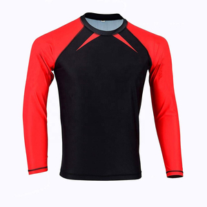 Premium Quality OEM Eco-Friendly Quick Dry Rash Guard Men Sublimation <b>Printed</b> Polyester/Nylon Gym Fitness <b>Surfing</b> Diving - Product Image 1