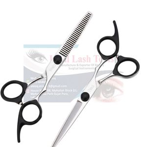 Ciseaux de salon pour hommes et femmes, outils et accessoires capillaires pour barbier, salon de beauté - Product Image 4