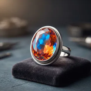 Bague Statement en Argent Sterling 925 avec Topaze Mystique, Coupe Ovale, Bijou Fait Main en Pierre Précieuse, Vente en Gros, Bague Cocktail Tendance pour Femme - Product Image 5