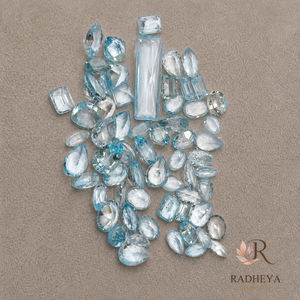 Piedras de Cristal Facetadas Radheya Global Custstone, Gemas Sueltas para Joyería, Colección de Aplicaciones de Joyería, Rajasthan - Product Image 5