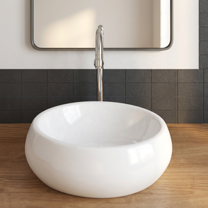 Lavabo rectangular moderno de cerámica para encimera, en acabado mate dorado y negro, artístico, para baño. - Product Image 5