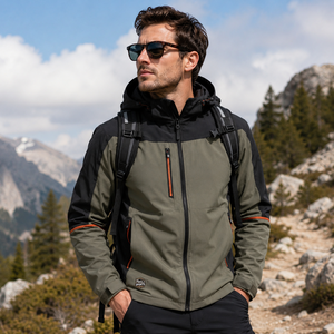 High Quality Wholesale Softshell <b>Jacket</b> Customized Logo Printing Full Sleeves With Front Zipper Thin For Winter Softshell <b>Jacket</b> - Product Image 2