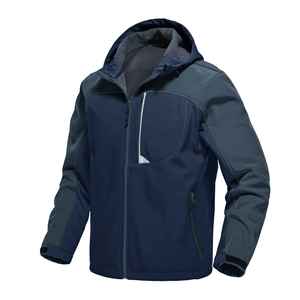 Wholesale Outdoor Uniform <b>Men</b> Custom Softshell Soft Shell Jacket 2000mm Waterproof 2025 new style - Product Image 4