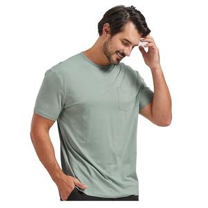 Bangladesh manufacture Export solid color casual short sleeve <b>men's</b> t-<b>shirt</b> 100% cotton best from Bangladesh factory price - Product Image 4