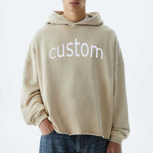 เสื้อฮู้ดดี้ผู้ชาย แขนยาว สีพื้น โลโก้สั่งทำได้ คอวี ระบายอากาศได้ดี เหมาะสำหรับกิจกรรมกลางแจ้ง - Product Image 5