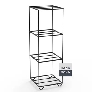 Support d'affichage double face pour jantes de voiture, étagère de rangement en alliage métallique pour jantes - Product Image 1