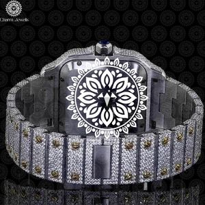 Reloj de Lujo Charm Jewells de Acero Inoxidable con Correa de 20 mm, Bisel con Diamantes, Cierre Plegable, Unisex, Movimiento de Cuarzo - Product Image 3