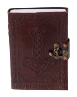 Carnet de notes en cuir à couverture rigide spirale, fait main, design antique, gaufré, avec papier Shadows, idéal comme journal ou carnet de croquis, cadeau parfait.