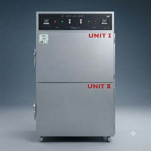 ตู้แช่ศพไฟฟ้า โครงสร้างสแตนเลส 2 ชั้น - Product Image 1