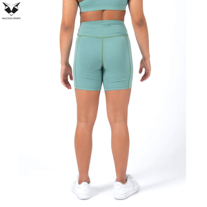 Pantalones Cortos de Ciclismo para Mujer OEM, Sin Costuras, de Secado Rápido, Alta Elasticidad, para Ciclismo y Running, Pantalones Cortos de Compresión para Dama - Product Image 2