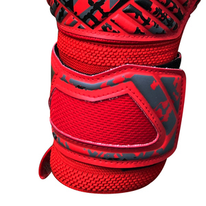 Gants de gardien de but unisexes en latex allemand de haute qualité, réglables, légers, respirants, antidérapants, hybrides, à doigts négatifs - Product Image 6