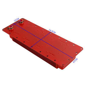 Refroidisseur d'admission de moteur diesel rouge SUNRISE pour engins de construction, référence QSN14 31025926 (Delhi) - Product Image 3