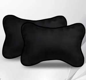 High Quality S-Class Soft Suede Fabric Memory Foam Car Headrest <b>Pillow</b> Comfortable New <b>Neck</b> Lumbar Cushion - Product Image 1