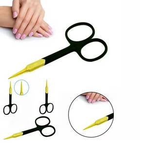 Sharp Straight Stainless Steel Multifunctional <b>Cuticle</b> <b>Scissors</b> for Precision Trimming Nail Art Daily Grooming Beauty Tool - Product Image 5