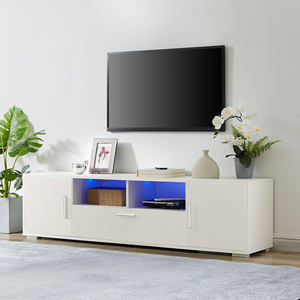 Modern Design Luxury Storage Cabinet Wood <b>TV</b> Cabinet Wholesale Entertainment Unit <b>TV</b> Stand Living Room Furniture - Product Image 5