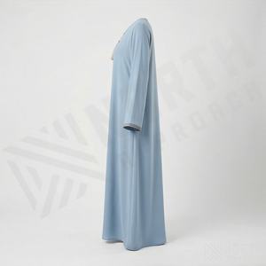 Abaya ample et modeste avec ceinture, robe longue et fluide, idéale pour les voyages, la prière ou le quotidien, haute qualité - Product Image 3