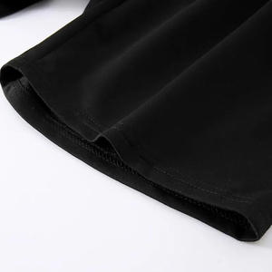 Ensemble décontracté pour homme, mélange de polyester, col rond, chemise à manches courtes et short à cordon de serrage, tenue d'été pour homme, ensemble chemise et short - Product Image 5
