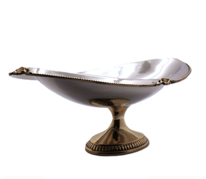 Tazón Decorativo Ovalado de Acero Inoxidable Nórdico, Pulido, Ecológico, para Servir Ensaladas, Frutas, Dulces, Nueces, Verduras, Centro de Mesa - Product Image 6