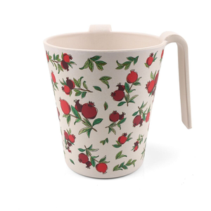 Taza Tradicional de Acero Inoxidable con Borde Ancho para la Ceremonia Sagrada de Lavado de Manos - Product Image 5