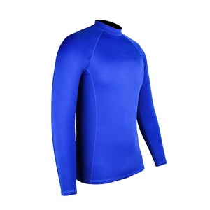 Maillots de bain à manches longues pour hommes, personnalisables avec logo, marque privée, pour le surf et la natation, hauts de bain, chemises, rashguards - Product Image 2
