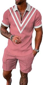 Conjunto de Ropa Casual Urbana para Hombre TRUPEXA, Ligero, 100% Poliéster, Ecológico, Reversible, de Secado Rápido, Camiseta y Pantalones Cortos - Product Image 2