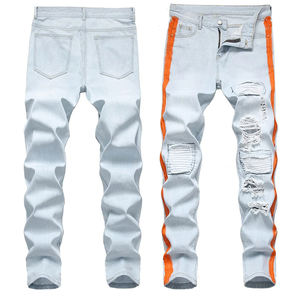 Pantalones Vaqueros de Algodón para Hombre, Corte Recto, Casuales, Duraderos, Cómodos, para Uso Diario, Estilo Urbano - Product Image 6