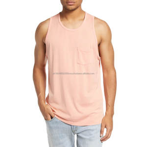 Camiseta sin Mangas para Hombre, Estilo Regular, Ligera, Transpirable y de Secado Rápido, en Color Sólido - Product Image 1
