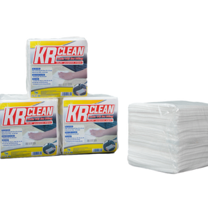 Chiffons de nettoyage écologiques en tissu non tissé, marque personnalisée, super absorbants, multi-usages, lingettes de cuisine durables, 500g, OEM - Product Image 1