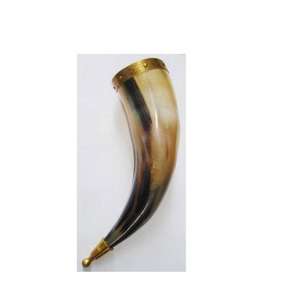 Chope à bière artisanale en corne de buffle, écologique, finition naturelle, forme cloche vintage, différentes tailles, vente en gros - Product Image 6